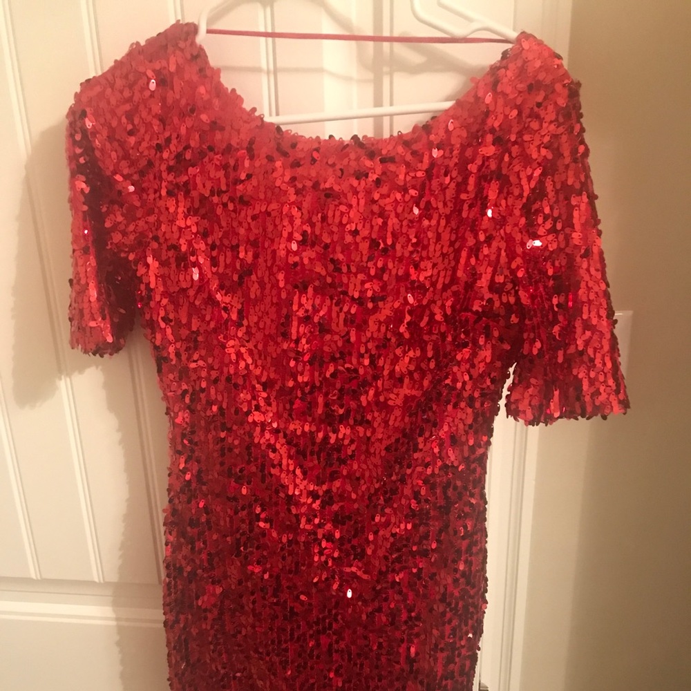Perfect NYE dress! Hopes Boutique Sequined Dress